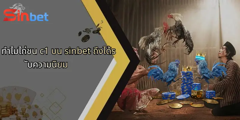 ไก่ชน C1: เปิดโลกการเดิมพันและประสบการณ์เหนือระดับผ่าน Sinbet 2 ทำไมไก่ชน c1 บน sinbet ถึงได้รับความนิยม